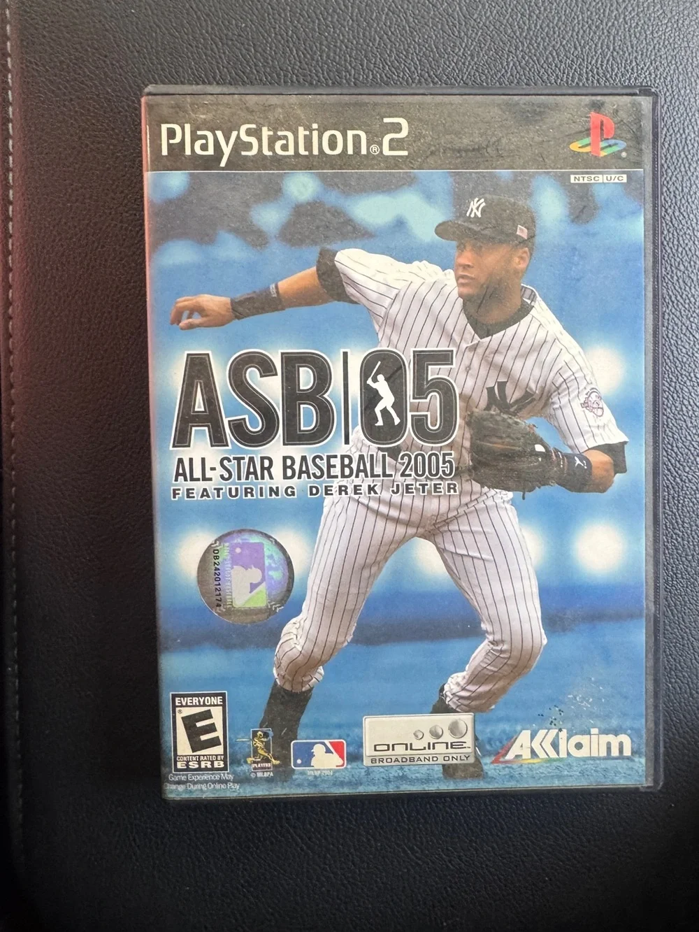 PlayStation 2 video game 'All-Star Baseball 2005' featuring Derek Jeter